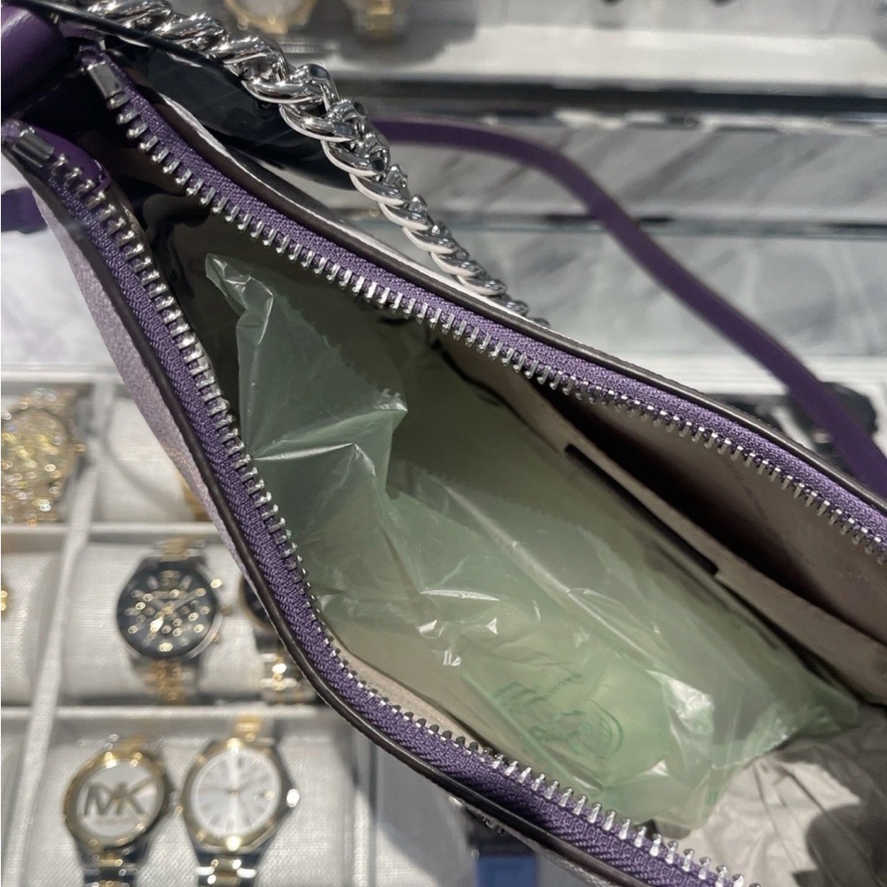 NWT MICHAEL KORS OUTLETJet Set Large Ombré Signature Logo Pochette - Picture 8 of 9